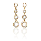 Aurelia Luxe – Gold-Plated Stainless Steel Stud Earrings