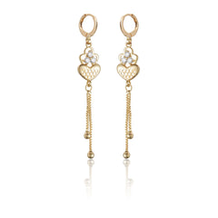 LuxeLeaf™ – Anti-Tarnish Gold Plated Earrings