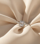 Nisa Premium Silver-Polish Choker Design With Diamond Studded Fingering For Women and Girls