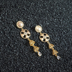 Aurelia Luxe Gold-Plated Stainless Steel Earrings