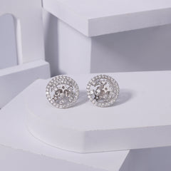 Women's Diamond Stud Earrings