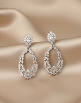 Women's Premium American Diamond Earrings.