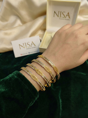NISA Premium Dual-Tone Designer (Set of 4 ) Bangles