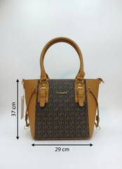3-Pcs Combo Tote & Satchel Set – Cognac & Espresso