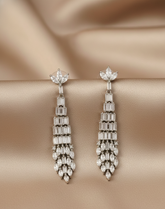 Women's Premium American Diamond Earrings.