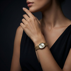 Nisa Gold Oval Series