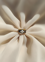 Stainless Steel Clover Ring