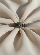 CC Logo Stainless Steel Band Ring