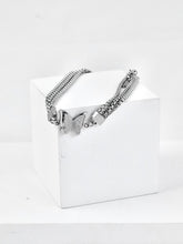 Nisa Premium Silver Polish Delicate Sterling Butterfly Design Bracelet For Women and Girls