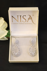 Women's Premium American Diamond Earrings.