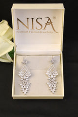 Women's Premium American Diamond Earrings.