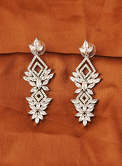 Women's Premium American Diamond Earrings.
