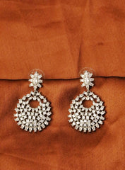 Women's Premium American Diamond Earrings.