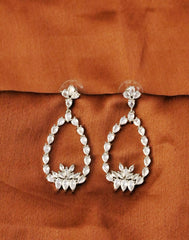 Women's Premium American Diamond Earrings.