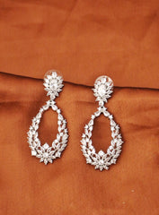 Women's Premium American Diamond Earrings.