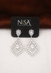 Women's Premium American Diamond Earrings.