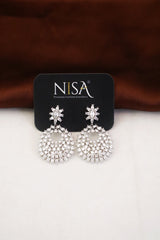 Women's Premium American Diamond Earrings.