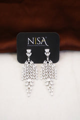 Women's Premium American Diamond Earrings.