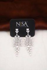 Women's Premium American Diamond Earrings.
