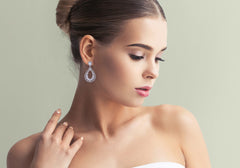 Women's Premium American Diamond Earrings