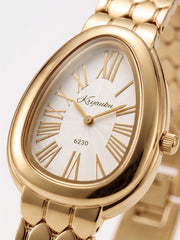 Classic Golden Teardrop Watch