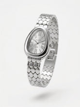 Classic Silver Teardrop Watch