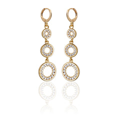 Aurelia Luxe – Gold-Plated Stainless Steel Stud Earrings