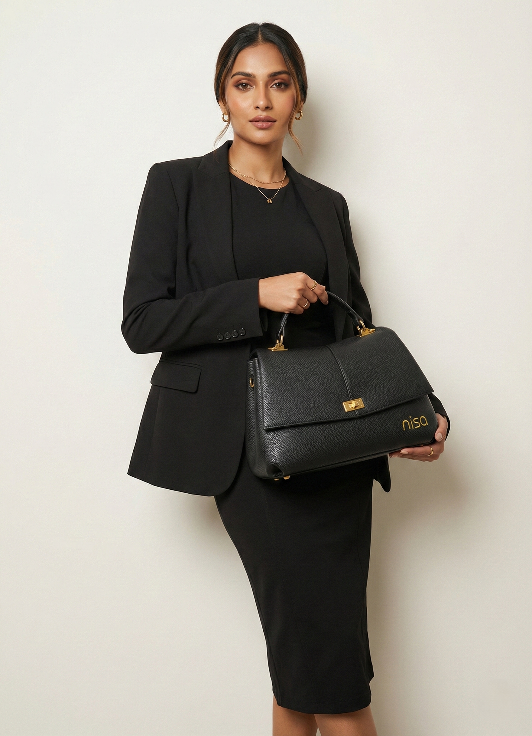 Nisa Signature Satchel Bag - Classic Bag