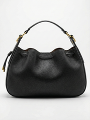 Nisa Signature 2-in-1 Hobo Bag Set  Classic Black