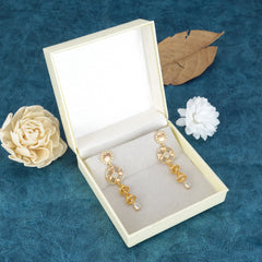Aurelia Luxe Gold-Plated Stainless Steel Earrings