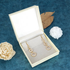 Aurelia Luxe – Gold-Plated Stainless Steel Stud Earrings