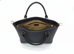 3-Pcs Combo Tote & Satchel Set - Sophisticated Grey & Black