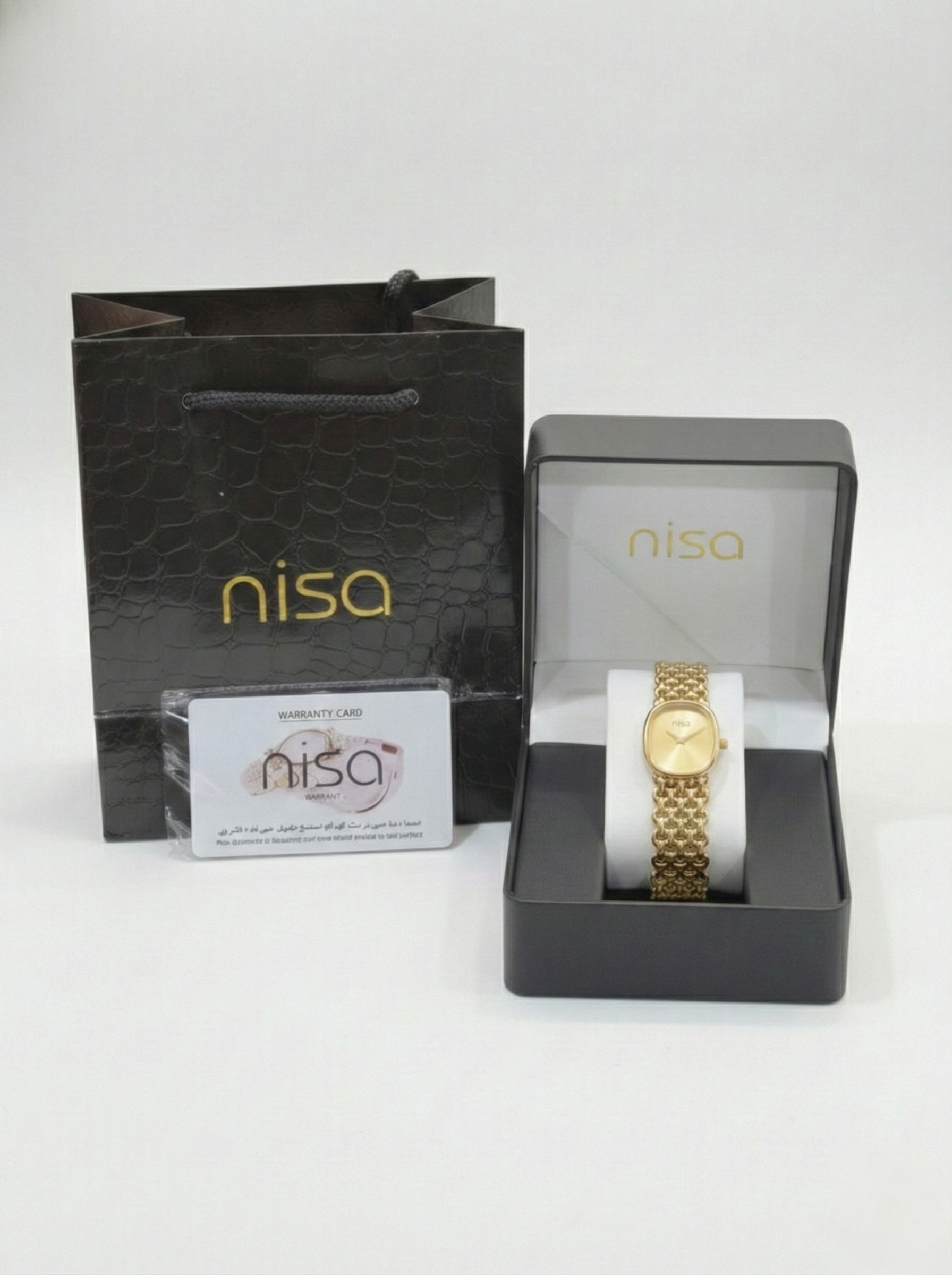 Nisa Gold Oval Series