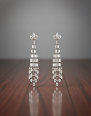 Women's Premium American Diamond Earrings.