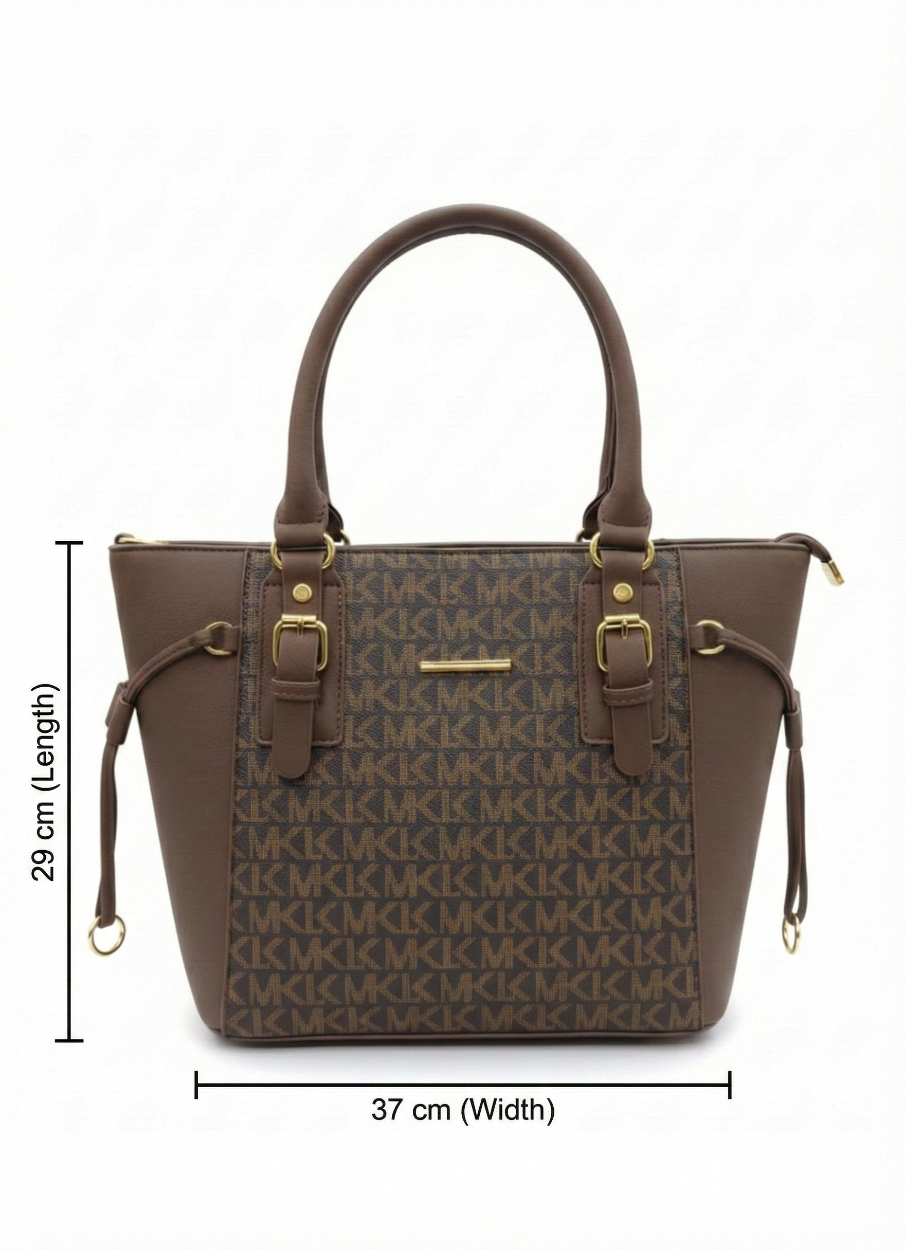 3-Pcs Combo Tote & Satchel Set – Coffee Brown