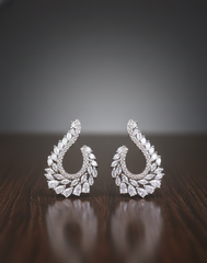 Women's Premium American Diamond Earrings.