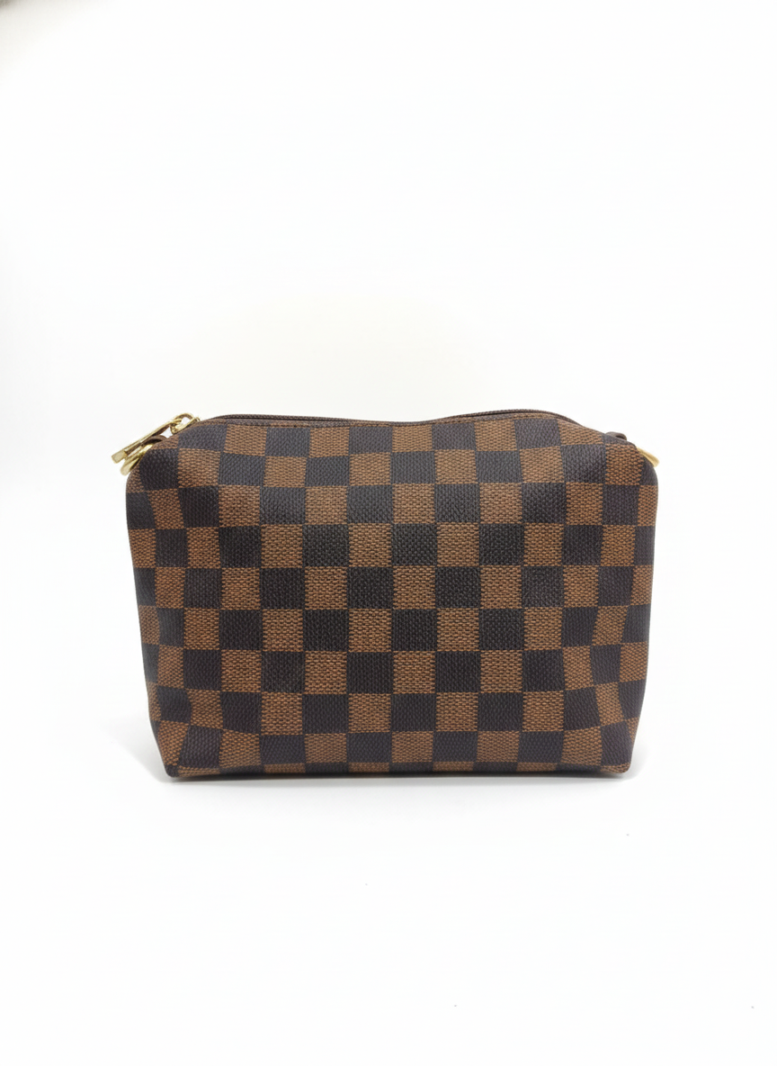 3-Pcs Combo Tote & Satchel Set - Chocolate & Tan