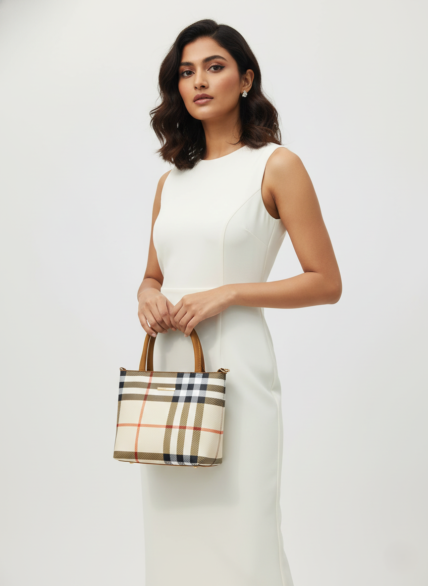 3-Pcs Combo Tote & Satchel Set - Timeless Classic