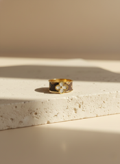 Stainless Steel Clover Ring