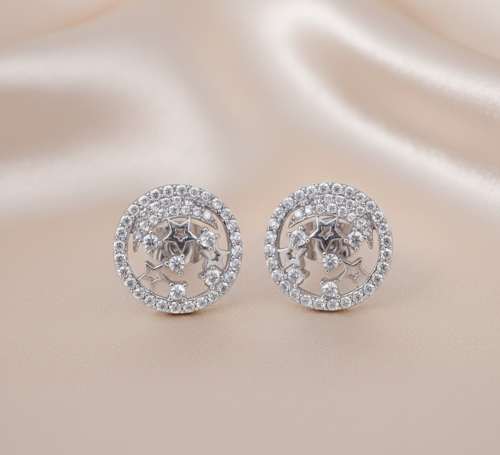 Women's Diamond Stud Earrings