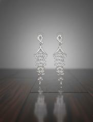 Women's Premium American Diamond Earrings.