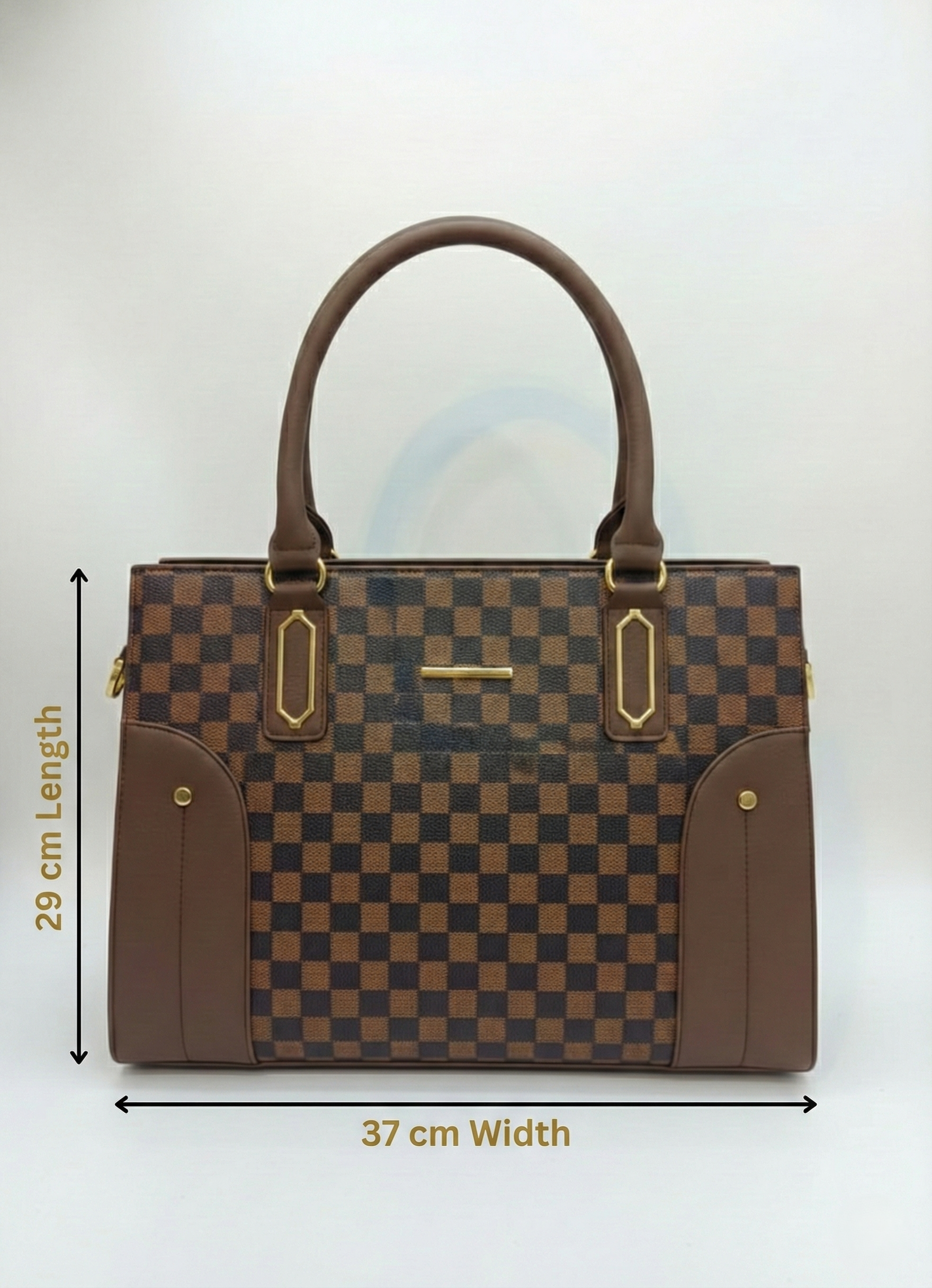 3-Pcs Combo Tote & Satchel Set - Chocolate & Tan