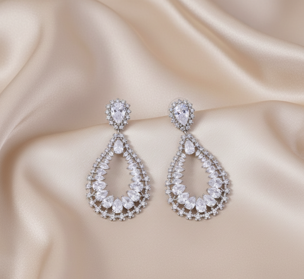 Women's Premium American Diamond Earrings