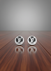 Stainless Steel Silver Stud Earrings