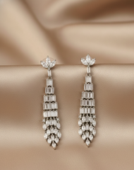 Women's Premium American Diamond Earrings.