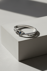 Nisa Premium Silver-Polish Delicate Evil-Eye Design With Diamond Studded Bracelet For Women and Girls