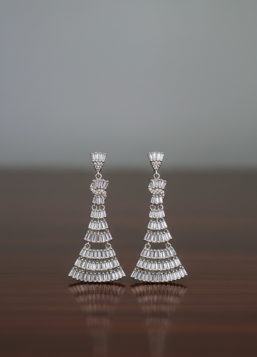 Women's Premium American Diamond Earrings