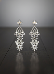 Women's Premium American Diamond Earrings.