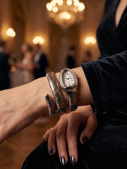 The Silver Serpent Wrap Watch