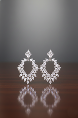 Women's Premium American Diamond Earrings.